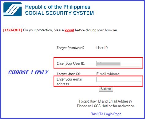 www.sss.gov.ph log in member|Forgot Username / Password .